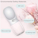 Outdoor Travel Portable Pet Drinking Water Cup Water Feeder, Capacity: 350ml (White)