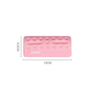 BUBM Mouse Pad Wrist Support Keyboard Memory Pillow Holder, Size: 13 x 5.5 x 1.7cm (Pink)