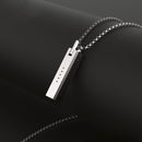 Mijobs Metal Screwless Magnetic Pendant Necklace for Fitbit Flex 2, Host not Included(Black)