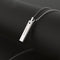 Mijobs Metal Screwless Magnetic Pendant Necklace for Fitbit Flex 2, Host not Included(Black)
