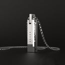 Mijobs Metal Screwless Magnetic Pendant Necklace for Fitbit Flex 2, Host not Included(Gold)