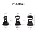 5 Pairs Hard Wearing Anti-slip PVC StoppersShoes High Heel Cover Protectors, Size: S ,Random Color Delivery