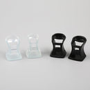 5 Pairs Hard Wearing Anti-slip PVC StoppersShoes High Heel Cover Protectors, Size: S ,Random Color Delivery