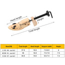 Pine Wood Unisex Fixed Fits Support Stretcher Shaper Shoes Expander , Size: Sï¼ˆ34-37Yardsï¼‰