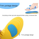 1 Pair Stretch Breathable Absorbent Deodorant Sports Tourism And Leisure Comfort Cushioning Insole, Size: L(42-44Yards)