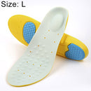 1 Pair Stretch Breathable Absorbent Deodorant Sports Tourism And Leisure Comfort Cushioning Insole, Size: L(42-44Yards)