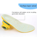 1 Pair Stretch Breathable Absorbent Deodorant Sports Tourism And Leisure Comfort Cushioning Insole, Size: L(42-44Yards)