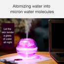 WT-A99 2W Crystal LED Night Light Projection Humidifier Essential Oil Diffuser Air Fresher Mist Maker, Capacity: 500ml, DC 5V(Gold)