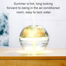 WT-A99 2W Crystal LED Night Light Projection Humidifier Essential Oil Diffuser Air Fresher Mist Maker, Capacity: 500ml, DC 5V(Gold)