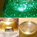 WT-A99 2W Crystal LED Night Light Projection Humidifier Essential Oil Diffuser Air Fresher Mist Maker, Capacity: 500ml, DC 5V(Silver)