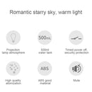 WT-A99 2W Crystal LED Night Light Projection Humidifier Essential Oil Diffuser Air Fresher Mist Maker, Capacity: 500ml, DC 5V(Silver)