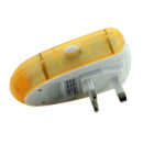 6W Electronic Ultrasonic Electromagnetic Wave Anti Mosquito Rat Insect Pest Repeller with Light, UK Plug, AC 90-240V, Random Color Delivery (Yellow)