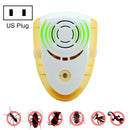 6W Electronic Ultrasonic Electromagnetic Wave Anti Mosquito Rat Insect Pest Repeller with Light, US Plug, AC 90-240V, Random Color Delivery (Yellow)