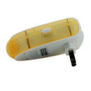 6W Electronic Ultrasonic Electromagnetic Wave Anti Mosquito Rat Insect Pest Repeller with Light, US Plug, AC 90-240V, Random Color Delivery (Yellow)