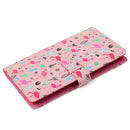 Pink Flamingo Pattern 3 inch DIY PU Mini Creativity Insert Type 32 Pages Exquisite Photo Album for Polaroid