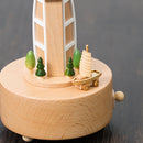 De La Tour Hotel Arabia Shape Home Decor Originality Wooden Musical Boxes