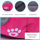 National Flag Four Seasons Genuine Warm Pet Dog Kennel Mat, Size: S, 43Ã—32Ã—10cm(Blue)