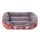 National Flag Four Seasons Genuine Warm Pet Dog Kennel Mat, Size: S, 43Ã—32Ã—10cm(Red)
