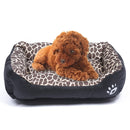 Animal Grain Four Seasons Genuine Warm Pet Dog Kennel Mat, Size: M, 54Ã—42Ã—12cm(Amber)