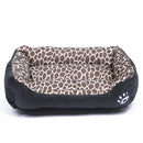 Animal Grain Four Seasons Genuine Warm Pet Dog Kennel Mat, Size: M, 54Ã—42Ã—12cm(Amber)