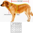 Pet Dogs A7 Reflective Polyester Chest Harness Lead Leash Traction Big Dogs Safety Chain Rope Collar, Size: S, 2.0*50*62cm (Black)