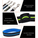 Pet Dogs Nylon Night Reflective Breathable Handheld Traction Lead Leash, Size: S, Adjustable Range: 2.0*(100-140cm)(Blue)