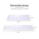 Air Conditioning Wind Deflector Shroud Bedroom Wall-Mounted Baby Universal Anti-Straight Blowing Air Conditioning Windshield(White)