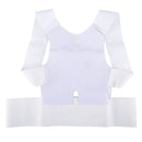 3 PCS Shoulder Support Bandage Lumbar Sport Back Brace Posture Correction Vest Belt for Men / Women, L Size