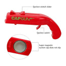 Creative Beer Bottle Opener Cap Launch Kitchen Bar Tool(Grey)