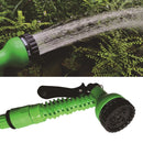 25FT Garden Watering Magic 3 Times Telescopic Pipe Magic Flexible Garden Hose Expandable Watering Hose with Plastic Hoses Telescopic Pipe with Spray Gun, Random Color Delivery