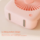 WT-F14 1200 mAh Deer Shape Mini Portable Fan with 3 Speed Control(Blue)