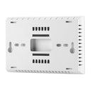 BHP-8000-WIFI-B 3H2C Smart Home Heat Pump Round Room Mirror Housing Thermostat with WiFi, AC 24V(Black)