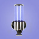 Hotel Shower Manual Dispenser Wall Mounted Washing Liquid Shampoo Soap Bottle, Capacity: 500ml(Purple)