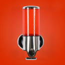 Hotel Shower Manual Dispenser Wall Mounted Washing Liquid Shampoo Soap Bottle, Capacity: 500ml(Red)
