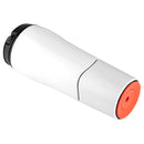 Portable Mighty Mug Solo Travel Coffee Herbal Ice Tea Fizzy Drink Mug Water Bottle Cup, Capacity: 550ml(White)