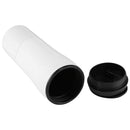 Portable Mighty Mug Solo Travel Coffee Herbal Ice Tea Fizzy Drink Mug Water Bottle Cup, Capacity: 550ml(White)
