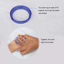 3 Settings Adjustable PC Negative Ions Shower Head, Size: Large, Interface: 2cm(Blue)