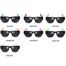 New Fashion Crimp Folding Mirror Pops Polarized Sunglasses Casual UV400 Protection Glasses for Men / Women(White)