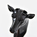 2 PCS European-Style Rural Pendant Deer Head Wall Hanging Clothes Hook, Random Color Delivery