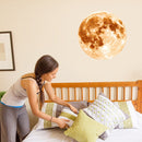 Fluorescent Moon Wall Stickers Halloween Wall Stickers Bedroom Living room Decorative Wall Stickers(Yellow)