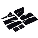 DIY Feather Style Acrylic Mirror Wall Stickers Home Room Mural Decoration Art Wall Sticker, Size: 30*120cm(Black)