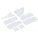 DIY Feather Style Acrylic Mirror Wall Stickers Home Room Mural Decoration Art Wall Sticker, Size: 30*120cm(Silver)