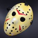 Halloween Party Cool Thicken Jason Mask (Red + Yellow)