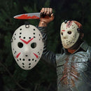 Halloween Party Cool Thicken Jason Mask (Red + Yellow)