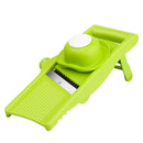 C320 Multifunctional Household Kitchen Vegetables Cutter Potato Grater (Green)