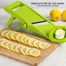C320 Multifunctional Household Kitchen Vegetables Cutter Potato Grater (Green)
