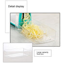 C317 Multifunctional Household Kitchen Spiral Vegetables Cutter Potato Grater (Blue)