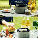 Naturehike 6pcs Outdoor Camping Seasoning Bottles Cans With A Bag For BBQ Portable Picnic Tableware Storage Container