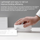 Original Xiaomi Youpin KACO LEMO 24/6 26/6 Stapler Paper Office School Smart Home Kit with 100 PCS Staples(White)