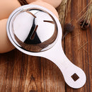 SSGP Stainless Steel Egg Yolk Separator Protein Dividers Spoon with Logo